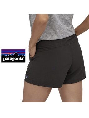 Patagonia Black Baggies 5" Shorts Sustainable Recycled Nylon Gorpcore 57058 SP19